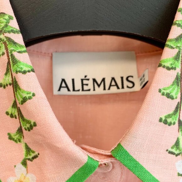 Alemais Papaya Bloom Belted Maxi Dress - Picture 14 of 15